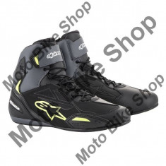 MBS ALPINESTARS SCHUH FASTER-3 DRYSTAR WP, schwarz-grau-gelb fluo, 11.5=45, 19/010, Cod Produs: 2540719175115AU foto