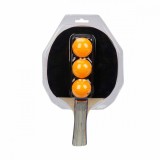 Paleta Ping Pong cu 3 mingi, Rising Sports