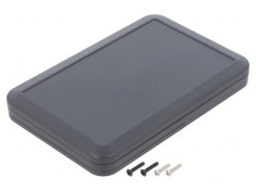 Carcasa universala gri inchis 96x145x27mm ABS foto