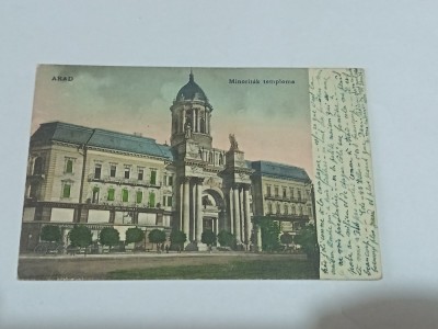 Carte postala Arad 1909 foto