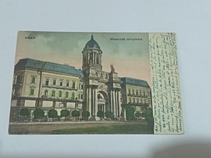 Carte postala Arad 1909