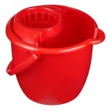 Găleată Mop, Model Storcător, Culoare Roșu, Capacitate 13L, Oem