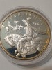 CHINA 5 yuan 1992 HUA MULAN PROOF argint, 22.22 g tiraj 7000 buc /moneda din foto, Asia