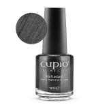 Lac de unghii Cupio in the City - Metallic Dark Grey 15 ml