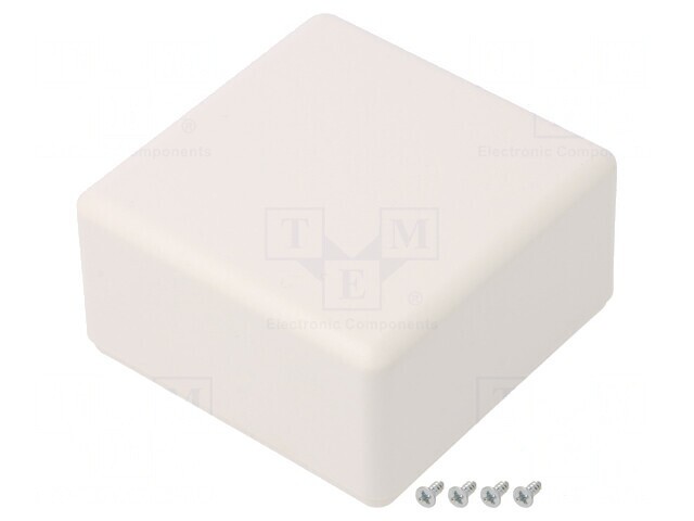 Carcasă Universală ABS Albă 71x71x37mm