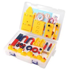 Kit educativ de experimente electromagnetism, 38 piese