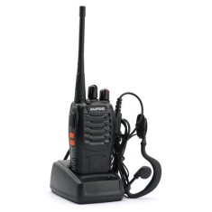 Statie radio portabila emisie receptie PROGRAMATA in banda de licenta libera, Walkie Talkie, Baofeng BF-888S cu casti incluse foto