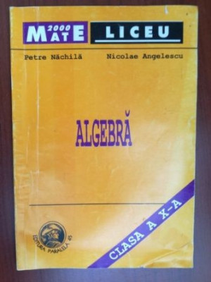 Algebra mate 2000 (cls. a X-a) foto