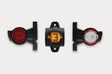 Lampa Gabarit LED Fristom FT-140A-LR, Brat Scurt, 3 Functii (Alb, Galben, Rosu), 12-36V, E9
