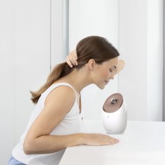 Medisana Sauna faciala nano-ionica &amp;quot;DS 600&amp;quot;, alb ?i auriu roz foto