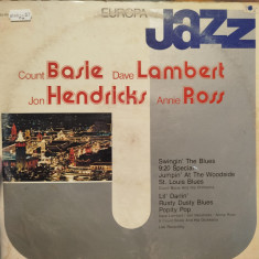 Vinil LP Count Basie, Dave , Jon Hendricks, Annie Ross – Europa Jazz (VG+)