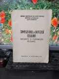 Simpozionul de biofizică celulară, rapoarte și comunicări rezumate, 1963, 116
