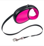 Lesa mecanica pentru caini, Fucsia, 5m, AMA, Oem