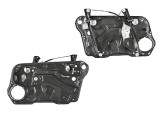 Macara geam Volkswagen Bora 1998-2005, VW Golf 4 cu 5 usi (08.1997-09.2003), Fata Dreapta cu panou, electrica
