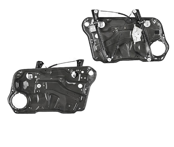 Macara geam Volkswagen Bora 1998-2005, VW Golf 4 cu 5 usi (08.1997-09.2003), Fata Dreapta cu panou, electrica