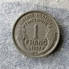 MONEDA- 1 FRANC 1957 B - FRANTA