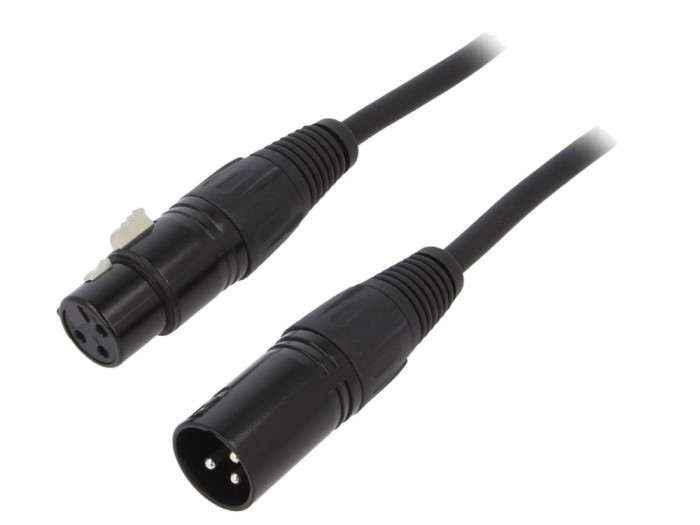 Cablu XLR-XLR 1m