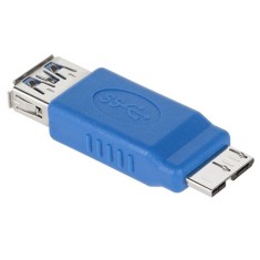 Adaptor USB 3.0 Type-A mama la Micro-USB tata (OTG) foto