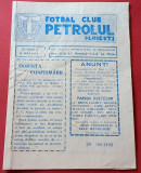 Program meci fotbal PETROLUL PLOIESTI - ASA TARGU MURES (19.05.1974)