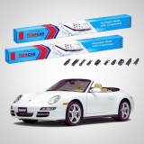 Cumpara ieftin Ștergătoare Porsche 911 Carrera 4 Cabrio 997.1 2005-2008 | Set Față Flat &ndash; TeamCar&reg;