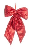 Ornament Fundita brad Craciun poliester rosu 32x4,5x45h