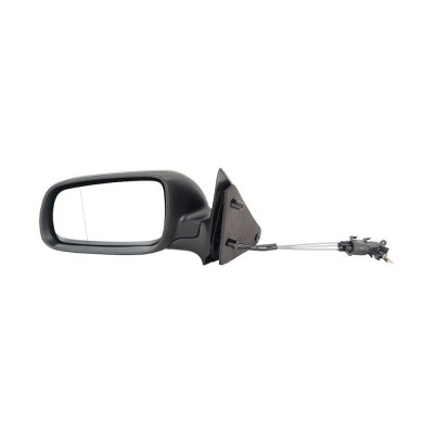 Oglinda exterioara Skoda Octavia (1U2/1U5) 03.1997-11.2009 Partea Stanga Crom Asferica manuala Fara Incalzire, carcasa neagra, Model MARE foto