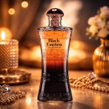 Apa de Parfum Black Emotion pentru Femei 100ml - Note Cafea, Iasomie, Vanilie, Lemn Cedru