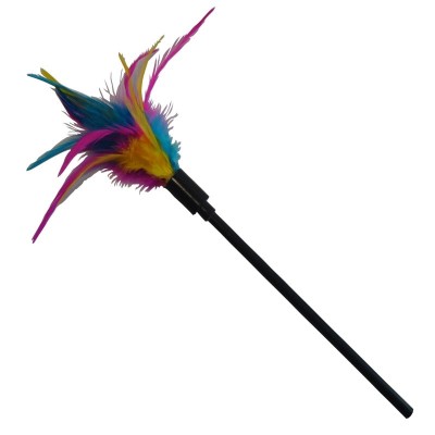 JUCARIE PENTRU PISICI BAGHETA CU FULG foto