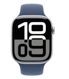 Apple Watch Series 10 GPS + Cellular 46mm Silver Aluminium