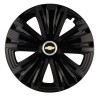 Set 4 capace roti Glory negru R16 pentru gama auto Chevrolet, Autohelix MSA