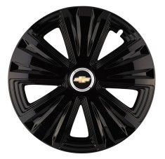 Set 4 capace roti Glory negru R14 pentru gama auto Chevrolet