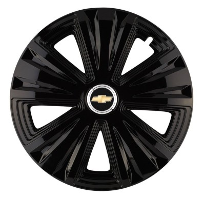 Set 4 capace roti Glory negru R16 pentru gama auto Chevrolet foto