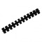 Regleta 30A - 12 pe sir, Negru