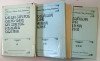DE LA STATUL GETO - DAC LA STATUL ROMAN UNITAR / ROMANIA DUPA MAREA UNIRE, VOLUMELE I - III de MIRCEA MUSAT si ION ARDELEANU , 1983 * MICI DEFECTE