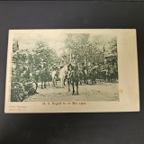 Carte postala an 1900 - MARIA SA REGELE CAROL I la 10 mai 1900 , editura Spada , Colectia Santinela, stampila PARTIDUL NATIONAL LIBERAL