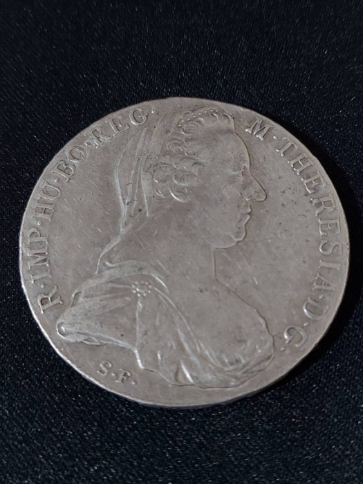 Austria 1780 - 1 taler - Maria Tereza, restrike - Monedă de argint