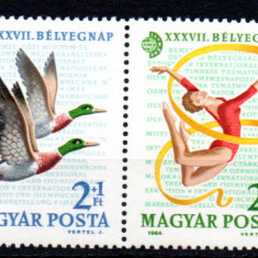 UNGARIA 1964, Flora, Fauna, Cosmos, Sport, serie neuzata, MNH