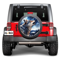 Sticker Auto &bdquo;Roata de Rezerva&rdquo; rezistenta la intemperii si raze UV, diametru 55 cm, Cod: AVX-RR18