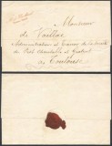 France 1845 Stampless Cover + Content Toulouse to city Attorney D.1061