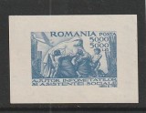 ROMANIA 1947 LP 207 SECETA COLITA NEDANTELATA MNH NESTAMPILATA