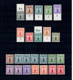 Deutsches Reich 1942/44 - Partei-Dienstmarken, vulturul, lot neuzat