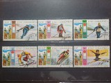 COMORE 1976-J.O. INNSBRUCK-SERIE CTO, Stampilat