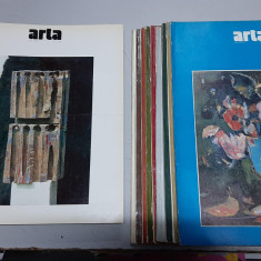 Revista ARTA - lot 20 numere 1986-1987