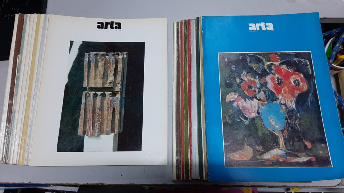 Revista ARTA - lot 20 numere 1986-1987