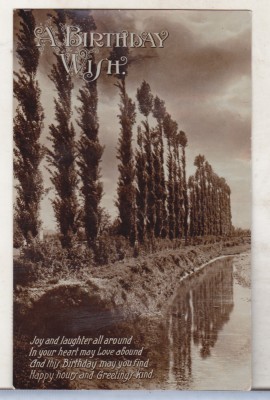 bnk cp Anglia - Felicitare - circulata 1927 foto