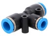 Racord Push-In T Ramificație 0.95-6bar PBT
