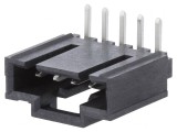 Soclu cablu-placă 2,54mm 5 PIN THT cositorit, MOLEX