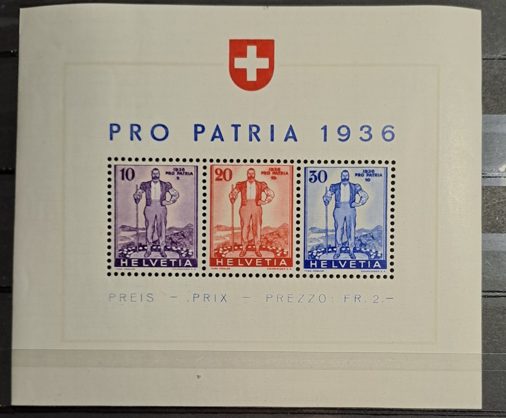 Pro Patria 1936 Elvetia arhiva Okazii.ro
