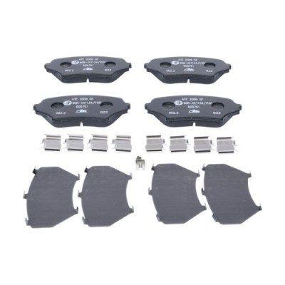 Placute frana Mazda Mx-5 3 (Nc), 1.8 (NC18), 2.0 (NC18), punte fata, cu indicator uzura acustic, ATE foto