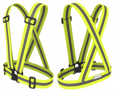 Bretele reflectorizante pentru bicicleta / scuter foto